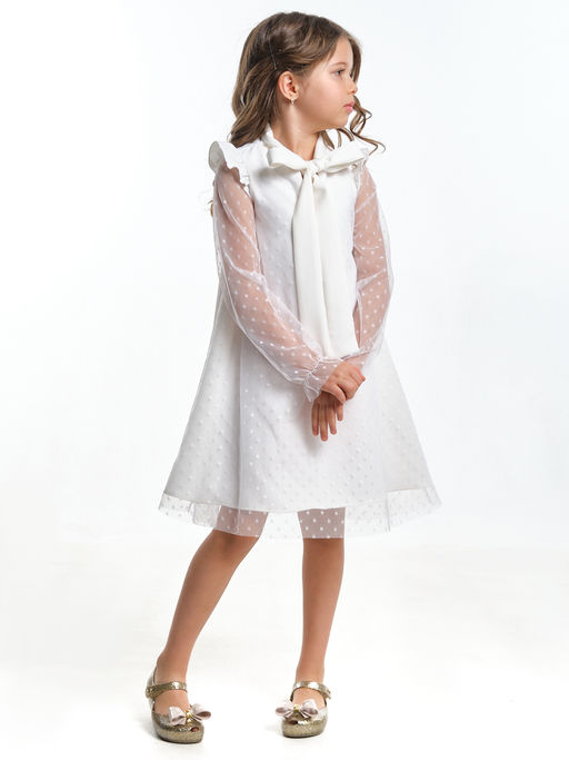 Платье нарядное праздничное UD 7123 касар горошек - Mini maxi фото 5