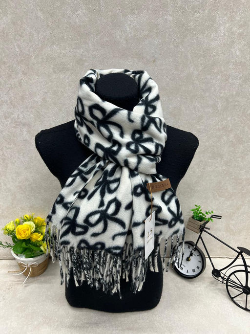 Мягкий палантин из кашемира мультицвет