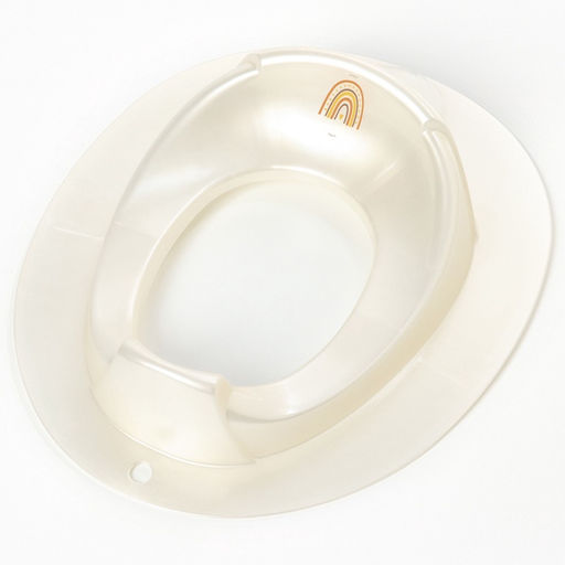 Накладка на унитаз детская Крошка Я «Радуга», белый