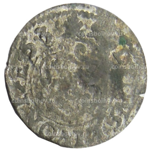 Солид 1653 года Шведская оккупация Риги  королева Кристина