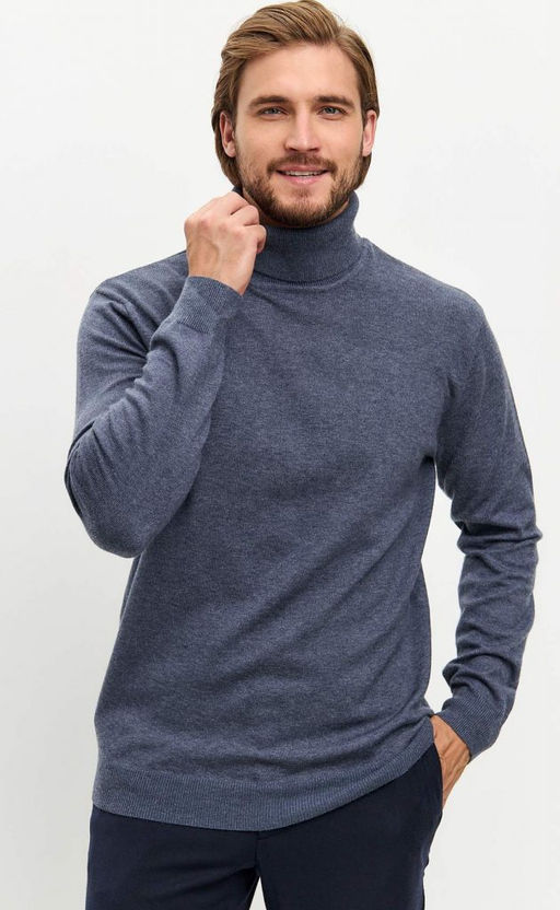 Водолазка F321-15318 blue - Fine joyce фото 5