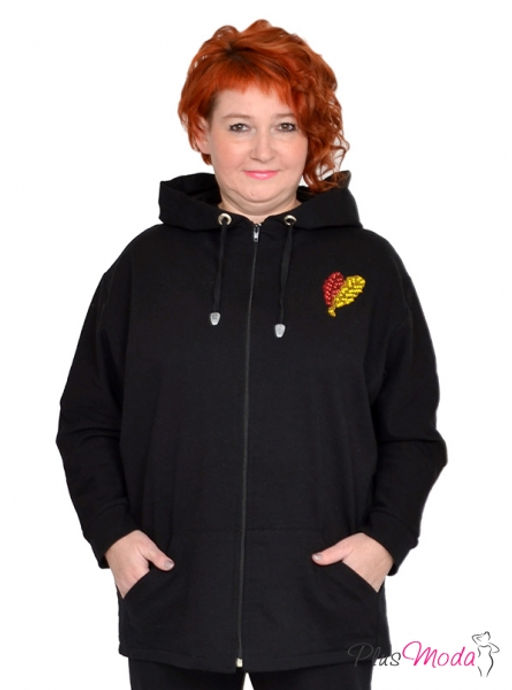 Толстовка Модель №1174 размеры 44-84 - Plusmoda фото 17