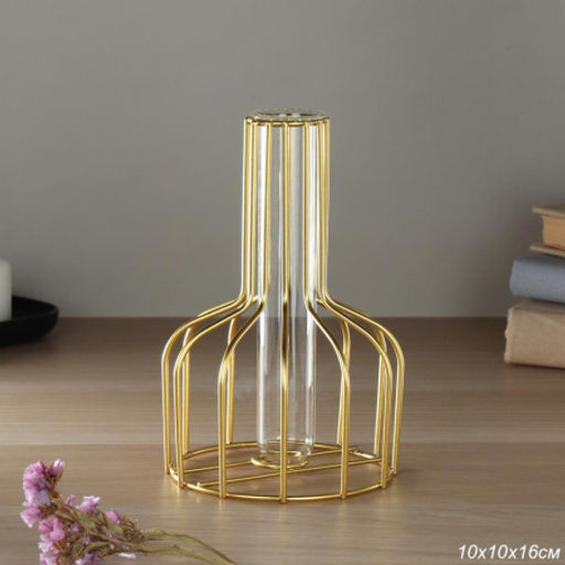 Цена за 1 шт. Ваза для цветов 15х10 см / WC-1029 /уп 60/ - Галеонтрейд фото 4