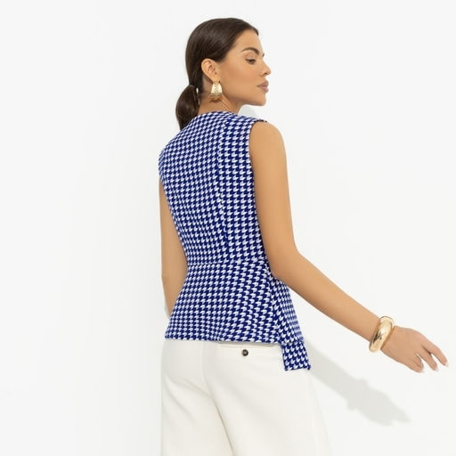 Жилет дизайнерский Стильный лидер (синий) - Charutti фото 5