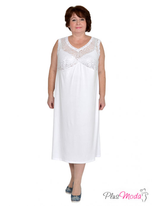 Сорочка Модель №854 размеры 44-84 - Plusmoda фото 2