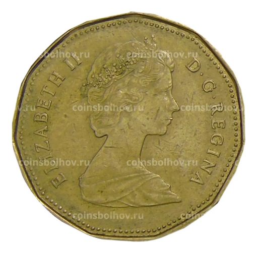 Монета 1 доллар 1989 года Канада