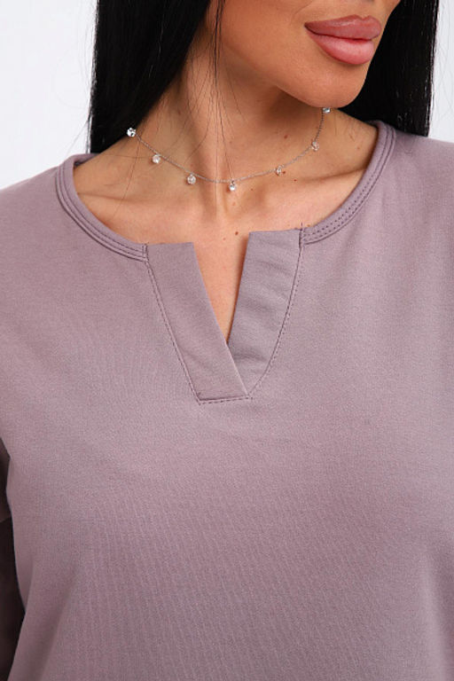 Сорочка теплая, футер с начесом (01035) - Плиона фото 120