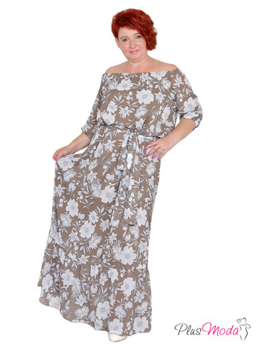 Платье Модель №1276 размеры 44-84 - Plusmoda фото 12