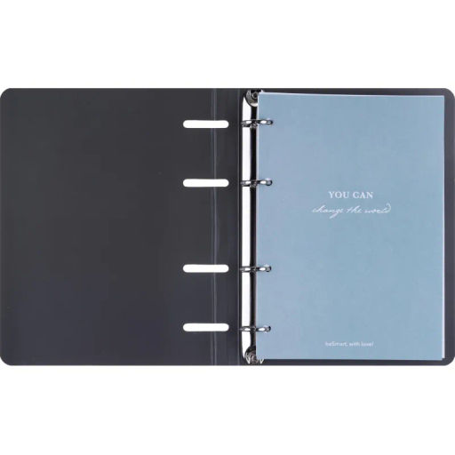 Тетрадь общая, BS, А5, 120л., клетка, кольца. Botanica, эвкалипт N4234