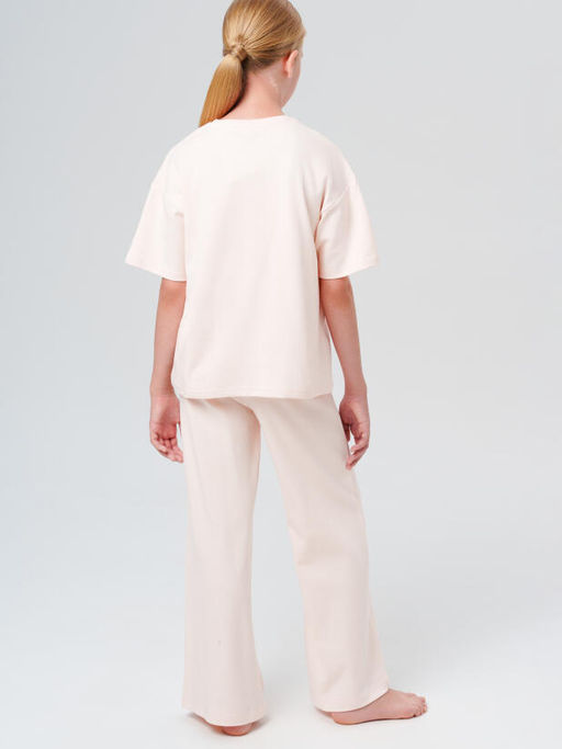 PlayToday / Комплект трикотажный для девочек: фуфайка (футболка), брюки
