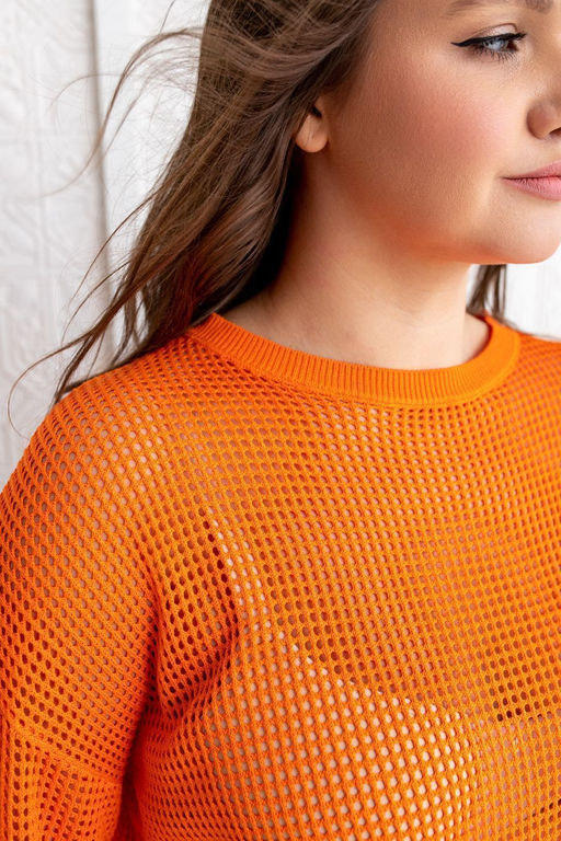 Джемпер Д-8802 оранж - Took a look фото 3