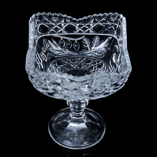 Цена за 2 шт. Ваза 12x15 см для сервировки на ножке / 8023-0(7705) /уп 36/ШТУЧНО - Галеонтрейд фото 11