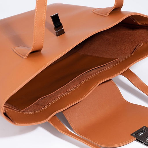 Сумка-тоут на молнии, цвет коричневый - Simaland фото 5