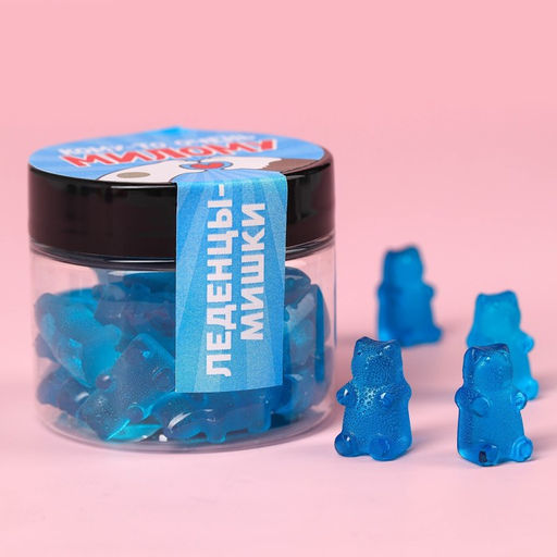 Леденцы мишки Кому-то милому в банке, вкус: тутти-фрутти, 30 г. - Simaland фото 3