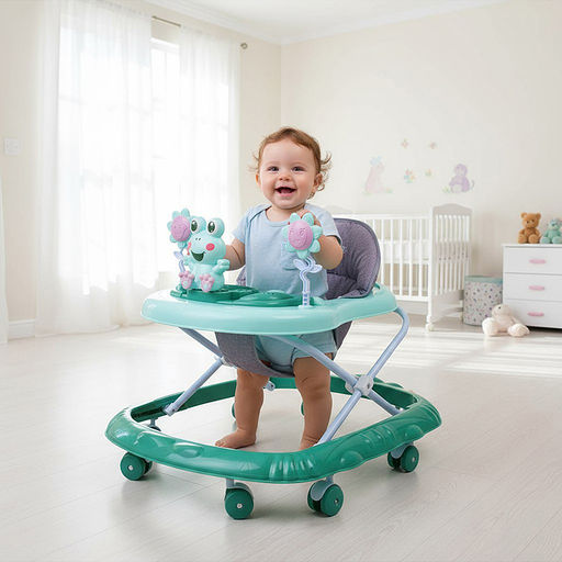 Ходунки "Веселый лягушонок" (цвет мятный)