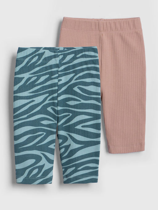 Комплект из 2-х велосипедок, Zebra Blue Surf 16-5106/Gilded Beige 14-1012