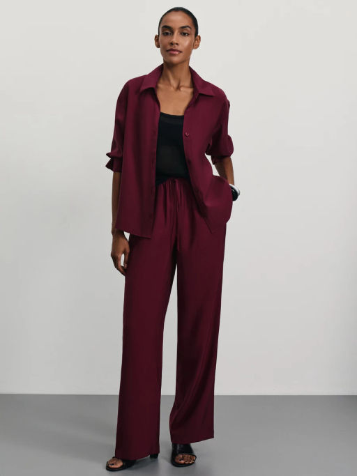 Блузка свободного кроя из вискозы / Zarina  фото 2