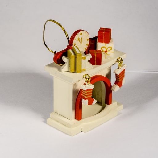 Елочная игрушка - Камин 1013 K - Idh фото 5