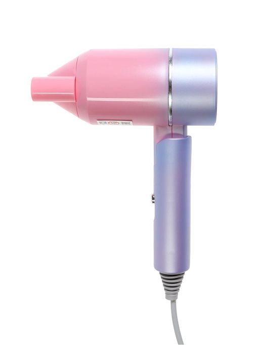 Фен LF-23, 800 Вт, 2 скорости, складная ручка, розово-сиреневый