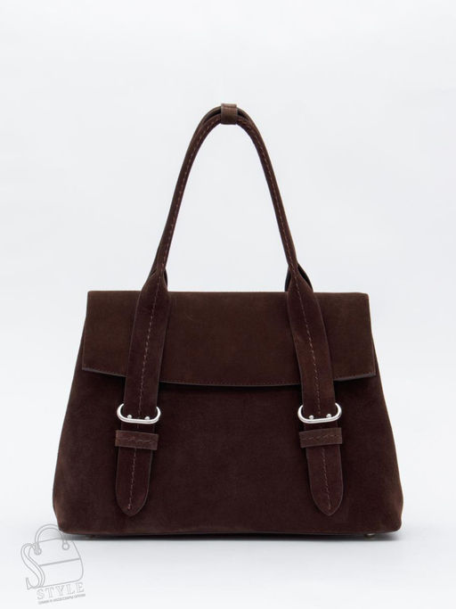 Сумка женская кожаная 1092M coffee Polina&Eiterou