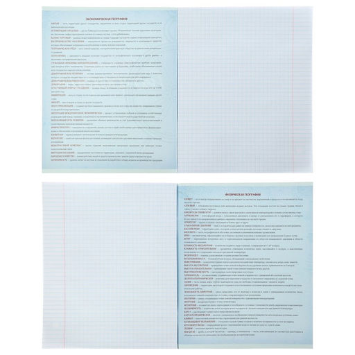 Набор предметных тетрадей Calligrata «Неон», 10 предметов, 48 листов, со справочным материалом, обложка из мелованного картона, УФ-лак, блок офсет