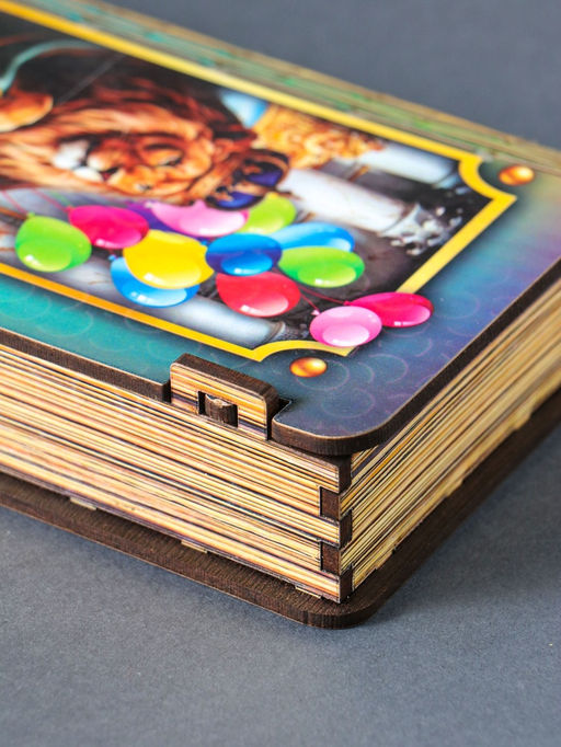 Купюрница  "Поздравляем с днем рождения!"  19,5х11х3 см, вид 4