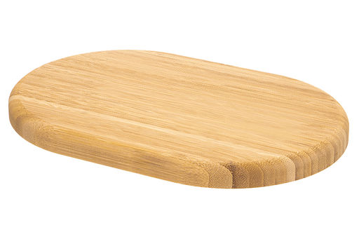 Поднос сервировочный 30*20*2 см, овальный, бамбук - Elan gallery фото 4