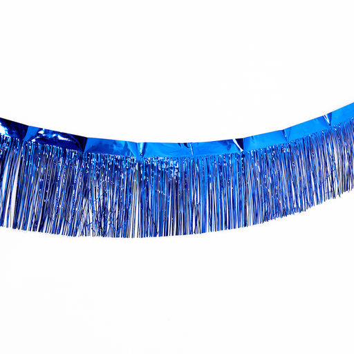 Цена за 2 шт. Гирлянда «Дождик» с липкой лентой, 2 метра, синяя