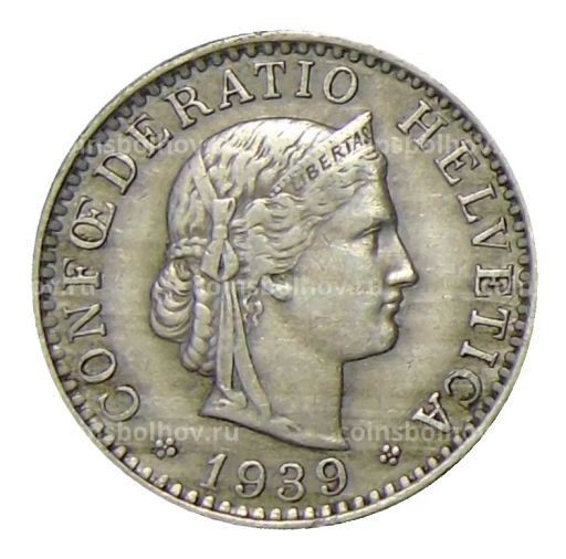 20 раппенов 1939 года Швейцария