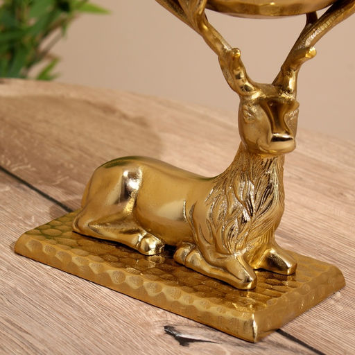 Подсвечник Олень, 24?14?24 см, алюминий