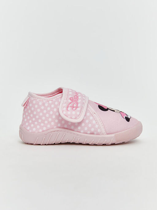 Minnie Mouse Bask?l? K?z Bebek Panduf