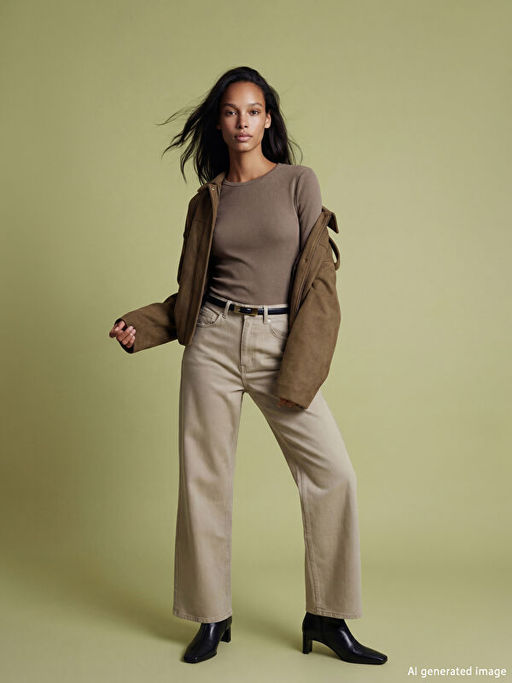 Bisiklet Yaka Kad?n Body