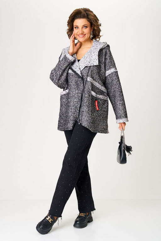 Пальто Michel Chic 360/1 графит  фото 8