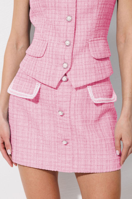 Юбка VN Fashion 1105 розовый