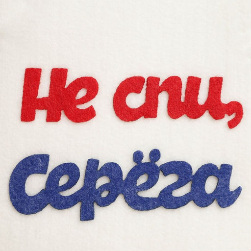 Шапка для бани с аппликацией Не спи, Серёга, войлок - Simaland фото 2