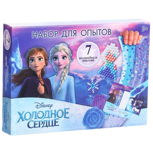 Набор для опытов Большой набор опытов,7 волшебных опытов, 7 в 1, Холодное сердце - Disney фото 9