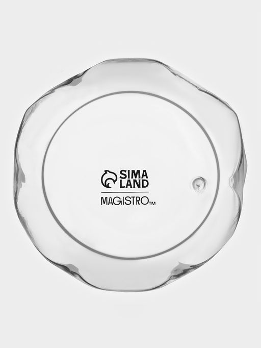 Стакан с двойными стенкам Magistro «Ромбус», 350 мл, 9.2×12.5 см, стекло, прозрачный