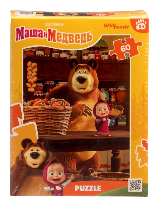 Пазл 60 эл. "Маша и Медведь. Лесные истории" 81256