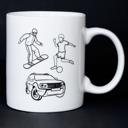 Кружка 380 мл Друг в наборе с 4 стопками 80 мл / SF-278 /уп 12/72/ - ГалеонТрейд фото 8