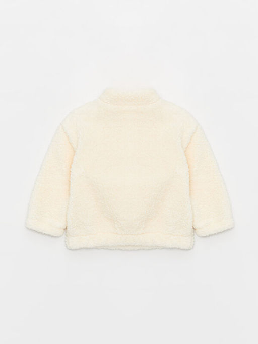 Dik Yaka Nak??l? Pel?? K?z Bebek Sweatshirt - Waikiki фото 3