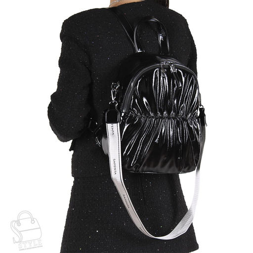 Рюкзак женский 670087-1 black Velina Fabbiano-Safenta  фото 2