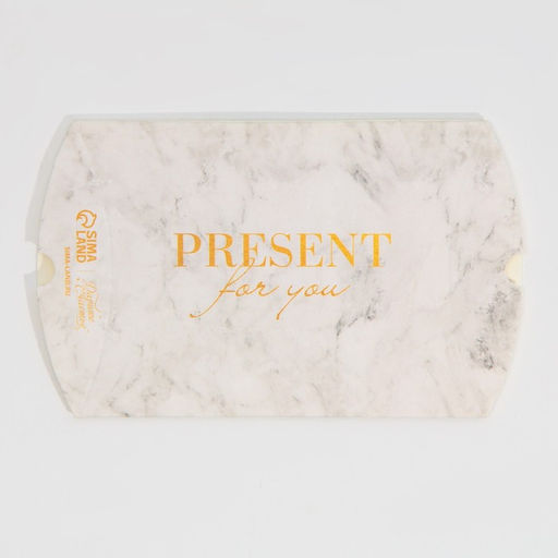 Цена за 5 шт. Коробка складная фигурная Мрамор, 11 8 2 см - Дарите счастье фото 5