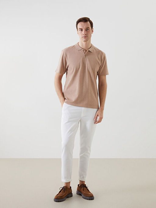 Polo Yaka K?sa Kollu Erkek Ti??rt