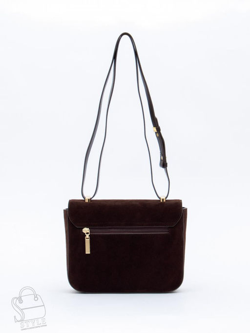 Сумка женская кожаная 1045MF coffee Polina&Eiterou  в Новосибирске