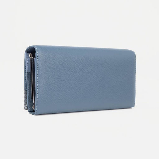 Кошелёк на магнитах, цвет голубой - Simaland фото 2