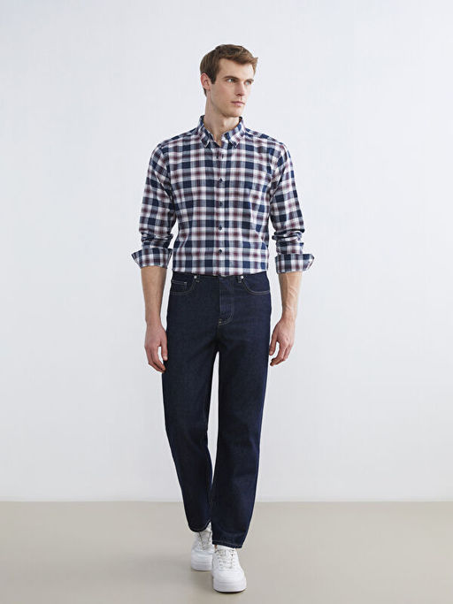 Regular Fit Ekose Erkek G?mlek