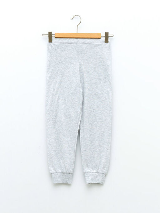 Bisiklet Yaka Bask?l? Uzun Kollu Erkek ?ocuk Pijama Tak?m? - Waikiki фото 3