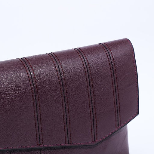 Сумка-клатч на магните, длинный ремень, цвет фиолетовый - Simaland фото 4