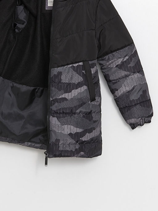 Kap??onlu Erkek ?ocuk Mont - Waikiki фото 3