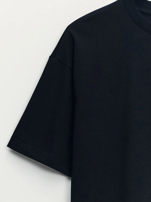 Базовая футболка оверсайз из хлопка / Zarina